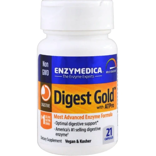 Enzymedica Digest Gold with ATPro Пищеварительные ферменты 21 капсула: Форма выпуска Капсулы