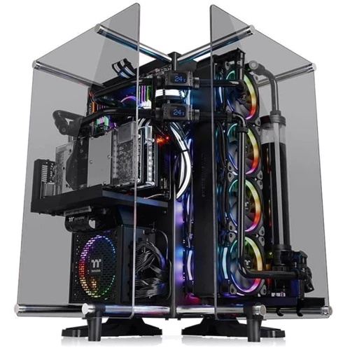 Корпус Thermaltake Core P90 TG/Black/Wall Mount/SGCC (CA-1J8-00M1WN-00)
