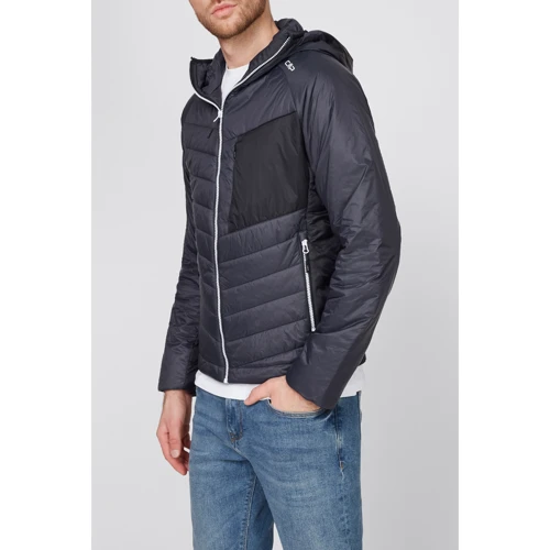 Куртка CMP Man Jacket Fix Hood Antracite 31Z2247-U423 54 серая демисезонная с капюшоном: Вид Куртки
