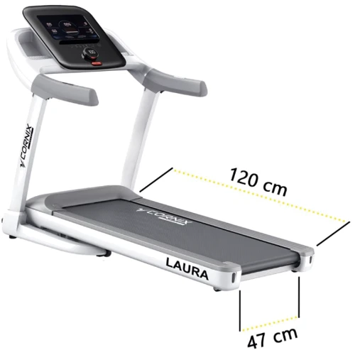 Беговая дорожка Cornix Laura White/Grey (TM-LAURA)
