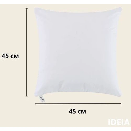 Подушка IDEIA внутренняя для декоративной наволочки 45х45 см (2200003942910): Размер, см 45x45