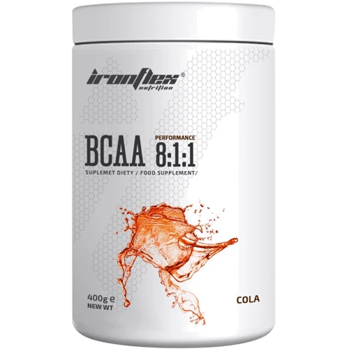Аминокислота для спорта IronFlex Nutrition BCAA Performance 8-1-1 400 g /80 servings/ Cola