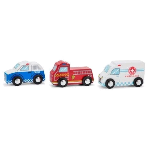 Набір автомобілів New Classic Toys 3 шт. (11933): Тип машинка спецслужб