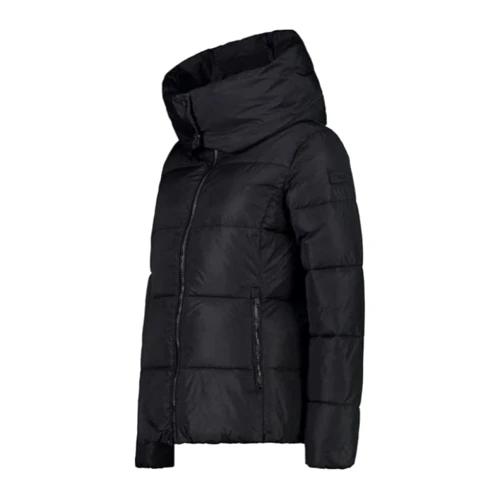 Куртка CMP Woman Jacket Zip Hood 31K2836-U901 50 (42) черная демисезон с капюшоном: Страна производитель Китай