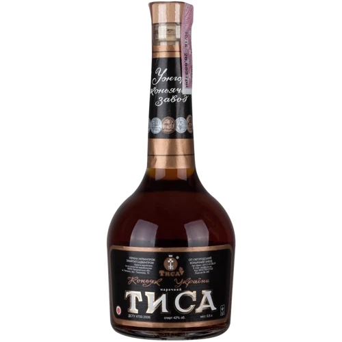 Коньяк Тиса 6 YO, 42% 0.5л (MAR4820139280311)