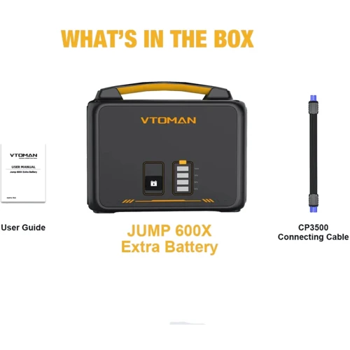 Дополнительная батарея Vtoman Jump 640Wh UA фото 3
