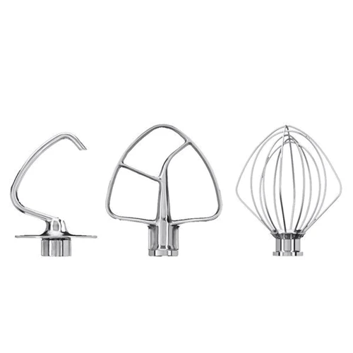 Кухонный комбайн KitchenAid Artisan 5KSM185PSEAC: Материал насадок металл