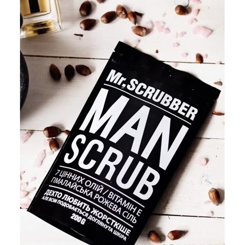 Mr.SCRUBBER Кофейный скраб для тела Man 200 g: Назначение Очищение