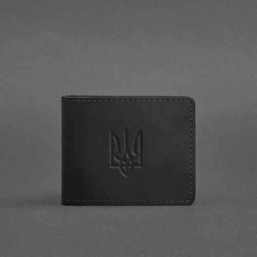Обкладинка для посвідчення BlankNote Crazy Horse чорна (BN-IDC-2-g-kr): Матеріал Натуральная кожа