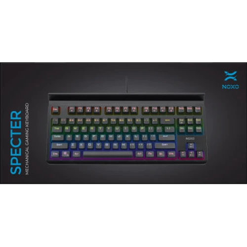Клавиатура NOXO Specter Mechanical Blue Switches RU (4770070882108): Количество дополнительных клавиш 4