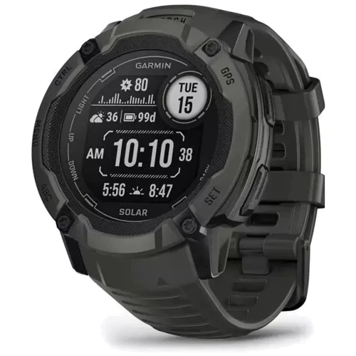 Смарт-часы Garmin Instinct 2X Solar Moss (010-02805-05)