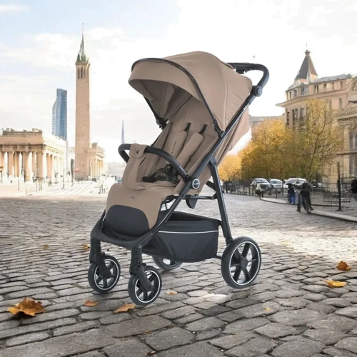 Прогулочная коляска El Camino FIJI ME 1113-2 Tan Beige: Тип коляски Прогулочная