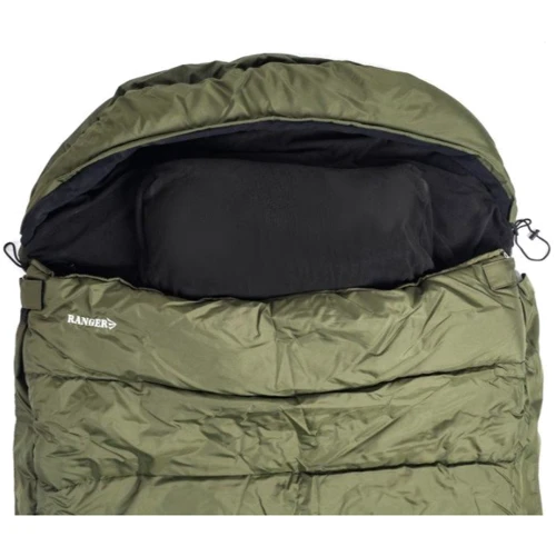 Спальный мешок Ranger 5 season RA5516G: Наполнитель силиконизированный утеплитель 450 гм