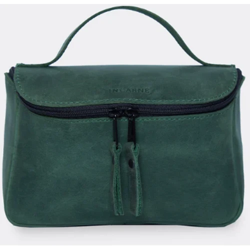 Косметичка INCARNE Timeless Зеленый L 24x18.5x12 см