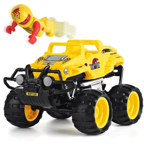 Автомобиль Monster Smash-Ups Crash Car Ти-Рекс, желтый (TY5873A-1)