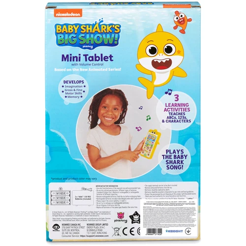 Интерактивная игрушка Baby Shark серии Big show - Мини-планшет (61445) фото 9