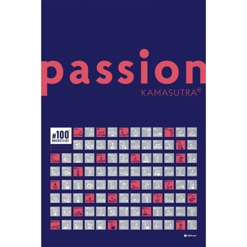 Скретч постер 1DEA.me 100Bucketlist KAMASUTRA passion (100KAM)