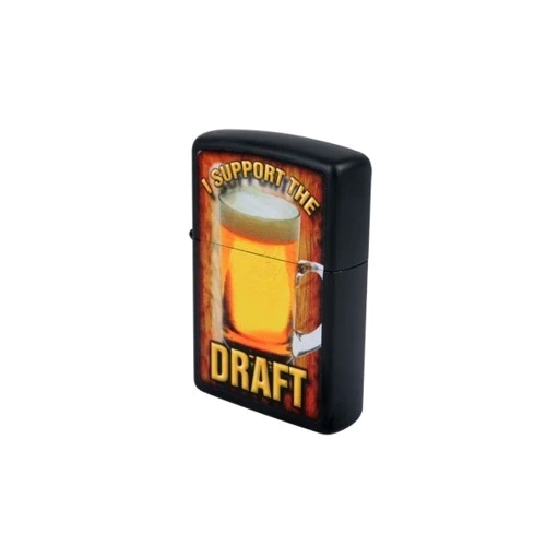 Зажигалка Zippo 218 I SUPPORT THE DRAFT (28294) фото 3