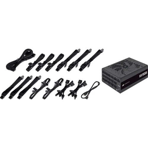 Блок питания Corsair 1500W HX1500i (CP-9020215-EU) (2022): КПД, % 92