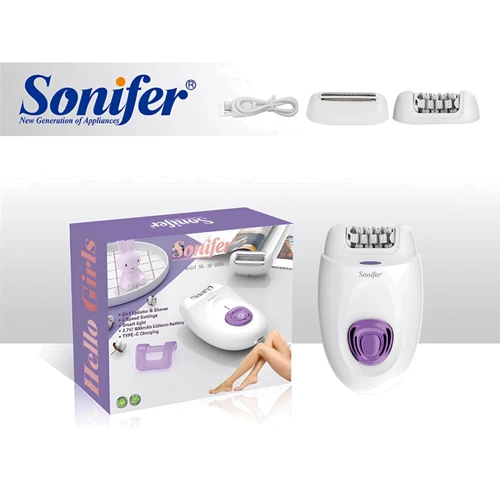 Эпилятор Sonifer SF-9595: Влажная эпиляция Есть