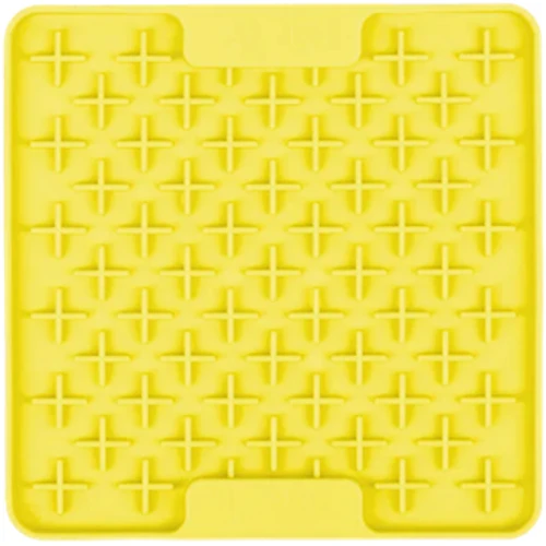 Коврик для медленного кормления собак LickiMat DOG MINI BUDDY YELLOW (9349785006564)