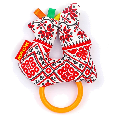 Погремушка Macik Этно-Эко Птичка (МК3103-04): Производитель Macik