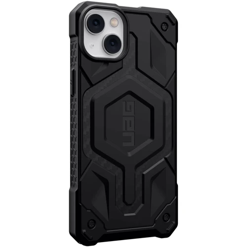 Чохол для iPhone Urban Armor Gear UAG Magsafe Carbon Fiber (114029114242) для iPhone 14 Plus: Матеріали поликарбонат и полиуретан