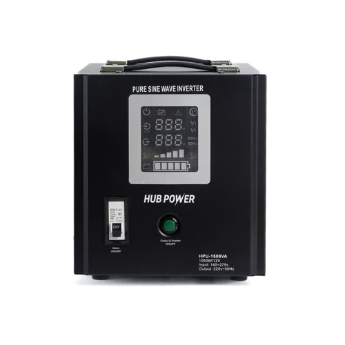 Hub Power HPU-1500VA (1050Вт) 10A/20A: Количество Euro-розеток, шт 2