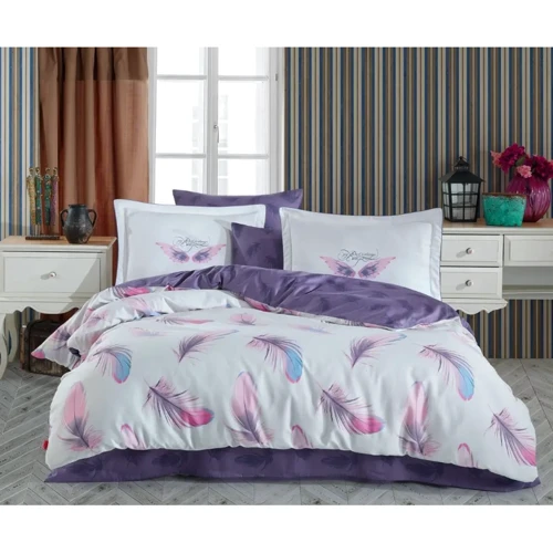 Комплект постільної білизни HOBBY Exclusive Sateen PARADISE сатин євро (168169)