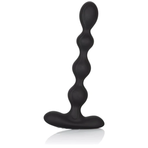 CalExotics Eclipse Slender Beads анальные бусы с вибрацией, 16x2.5 см