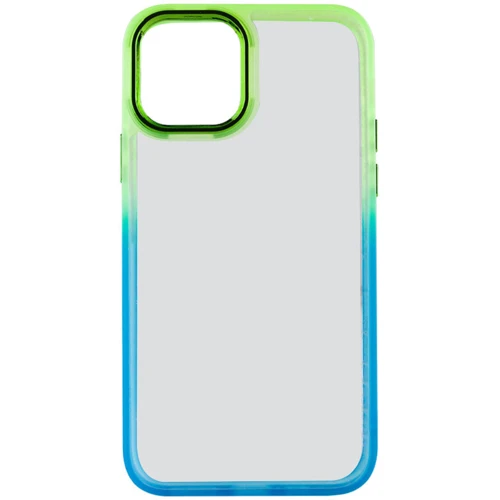 Чехол для iPhone TPU Case TPU+PC Fresh Sip Turquoise/Citric for iPhone 12 Pro Max: Цвет зеленый