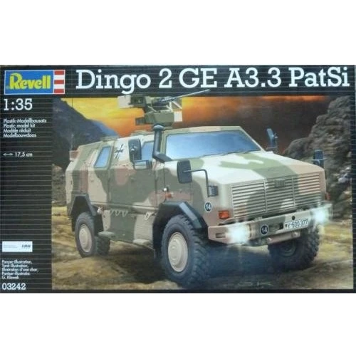 Бронеавтомобіль Revell ATF Dingo 2 GE A3.3 PatSi: Виробник Revell