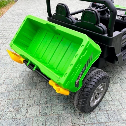Детский электромобиль Внедорожник Bambi Racer, зеленый (M 5026EBLR-5(24V)) фото 9