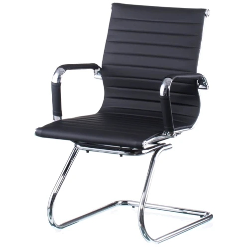 Конференц-крісло Special4You Solano office artleather black (E5890)