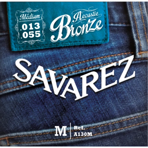 Струна для гитар Струны для акустической гитары Savarez A130M