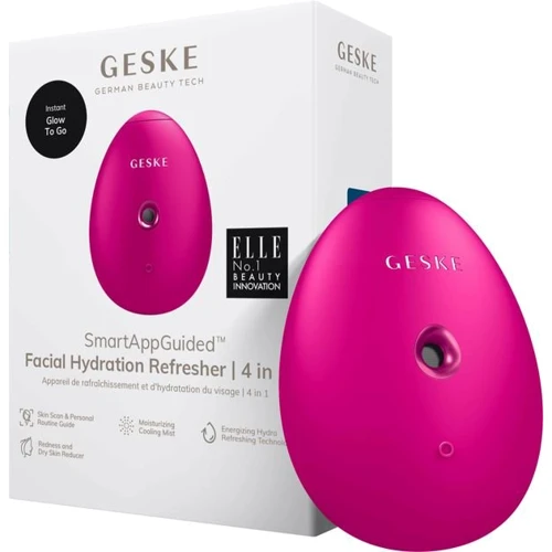 Електронний освіжувач для зволоження обличчя GESKE Facial Hydration Refresher 4 в 1 Magenta (GK000057MG01)