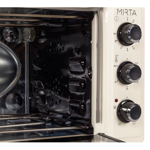 Електрична духовка настільна Mirta Мo-0045СС: Розміри 32.5 х 59 х 44.5 см