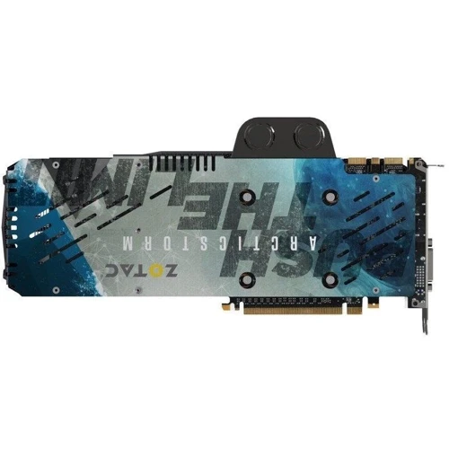 Видеокарта Zotac GeForce GTX Titan X ArcticStorm (ZT-90402-10P): Разрядность шины памяти, бит 384