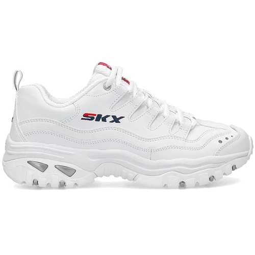 Кросівки Skechers SportCas 51829-WML 44.5 білі натуральна шкіра демісезон