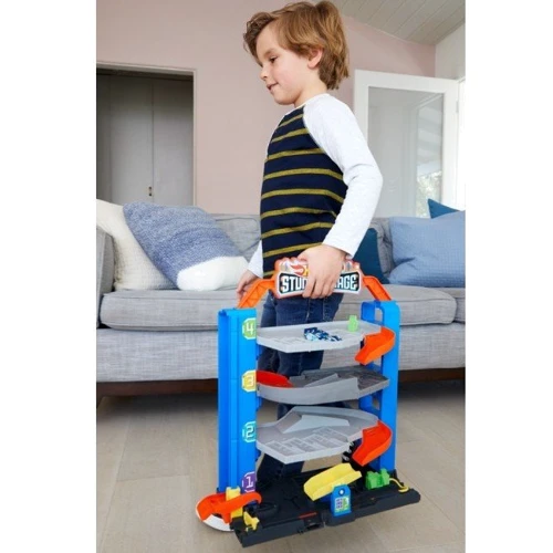 Чотирьохповерховий гараж для машинок Hot Wheels: Виробник Hot Wheels