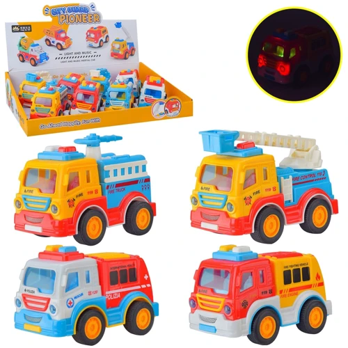 Набір машин спец транспорт 4 види (731-2A): Виробник Noname