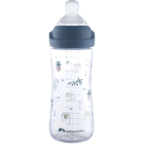 Бутылочка для кормления Bebe Confort EMOTION PHYSIO Urban Garden 360ml синяя (3102209170)