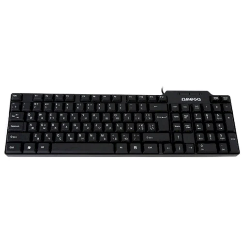 Клавиатура OMEGA OK-05 Ru cyrilic version USB (OK05TRU)