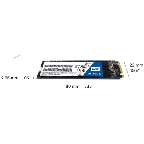 WD SSD Blue 2 TB M.2 (WDS200T2B0B): Тип накопителя внутренний