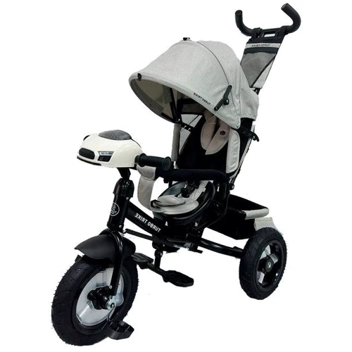 Триколісний велосипед Turbo Trike бежевий (MT 1006-12): Тип 3х колесный велосипед