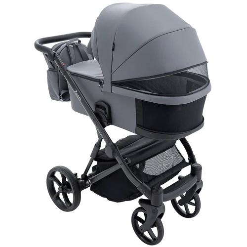 Універсальна коляска 2 в 1 Bair Zoom ECO ZE-47 темно-сірий (680779): Ширина шасі 60 см