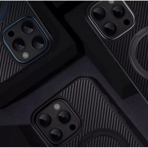 Чехол для iPhone Proove Reinforce Case with Magnetic Ring Gray for iPhone 14 Pro: Материалы Пластик и силикон