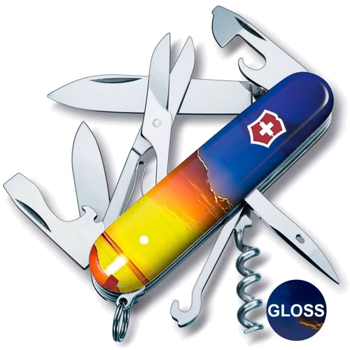 Мультитул Victorinox CLIMBER UKRAINE Світанок (Vx13703.7_T3220pw): Тип мини-мультитул