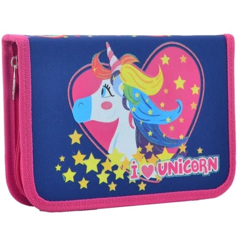 Пенал твердый одинарный без клапана Yes Unicorn (531787)