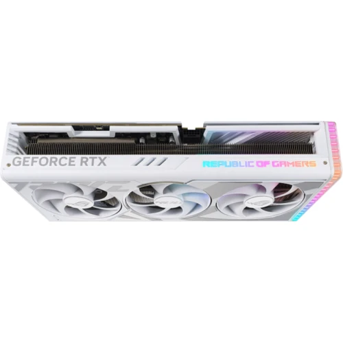 Видеокарта ASUS ROG Strix GeForce RTX 4080 SUPER 16GB GDDR6X White OC Edition (ROG-STRIX-RTX4080S-O16G-WHITE): Интерфейс PCI Express 4.0 x16